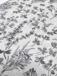 7027-615-1 60 Lawn 9088 Line Drawing Botanical[Textile / Fabric] HOKKOH Additional Images
