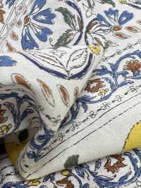 7027-618-3 60 Lawn 9088 Lemon Stripe[Textile / Fabric] HOKKOH Sub Photo