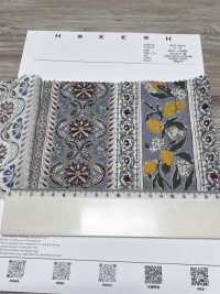 7027-618-3 60 Lawn 9088 Lemon Stripe[Textile / Fabric] HOKKOH Sub Photo