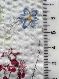 7027-630-2 80 Lawn Miracle Wave Botanical Print[Textile / Fabric] HOKKOH Additional Images