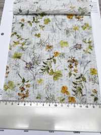 7027-630-2 80 Lawn Miracle Wave Botanical Print[Textile / Fabric] HOKKOH Additional Images