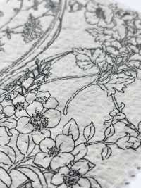 7027-631-1 80 Lawn Miracle Wave Line Botanical[Textile / Fabric] HOKKOH Sub Photo