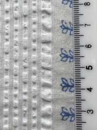 7027-635-2 80 Lawn Salt Shrink Stripe Lace[Textile / Fabric] HOKKOH Sub Photo