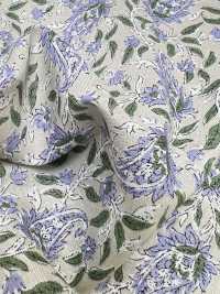 3027-650-8 60 Lawn Geometric Small Flowers[Textile / Fabric] HOKKOH Sub Photo
