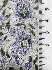 3027-650-8 60 Lawn Geometric Small Flowers[Textile / Fabric] HOKKOH Sub Photo
