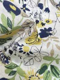 4027-660-4 60 Lawn Watercolor Flowers[Textile / Fabric] HOKKOH Sub Photo
