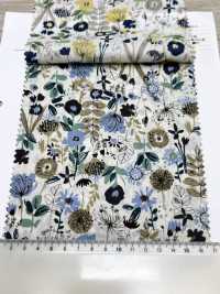 4027-660-4 60 Lawn Watercolor Flowers[Textile / Fabric] HOKKOH Sub Photo