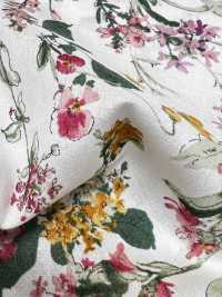 4027-660-5 60 Lawn Watercolor Flowers[Textile / Fabric] HOKKOH Sub Photo