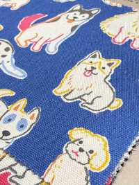 850608 Unbleached Oxford Cotton - Dog Paradise[Textile / Fabric] VANCET Sub Photo