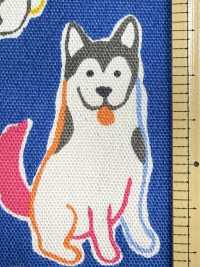 850608 Unbleached Oxford Cotton - Dog Paradise[Textile / Fabric] VANCET Sub Photo