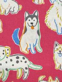 850608 Unbleached Oxford Cotton - Dog Paradise[Textile / Fabric] VANCET Sub Photo