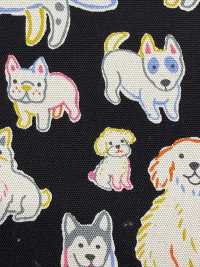 850608 Unbleached Oxford Cotton - Dog Paradise[Textile / Fabric] VANCET Sub Photo