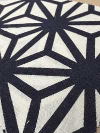 850609 Lawn Indigo Collection Hemp Leaf Pattern[Textile / Fabric] VANCET Sub Photo