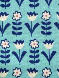 850613 Lawn Unbleached Cotton Little Pocket "Pizzicato"[Textile / Fabric] VANCET Sub Photo