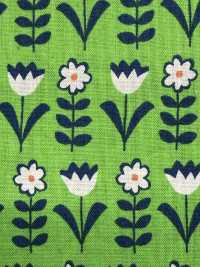 850613 Lawn Unbleached Cotton Little Pocket "Pizzicato"[Textile / Fabric] VANCET Sub Photo