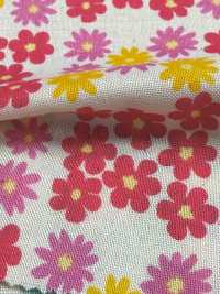850614 Lawn Unbleached Cotton Little Pocket "mini Mini Flower"[Textile / Fabric] VANCET Sub Photo