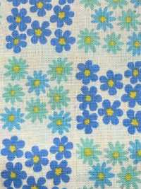 850614 Lawn Unbleached Cotton Little Pocket "mini Mini Flower"[Textile / Fabric] VANCET Sub Photo