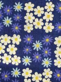 850614 Lawn Unbleached Cotton Little Pocket "mini Mini Flower"[Textile / Fabric] VANCET Sub Photo