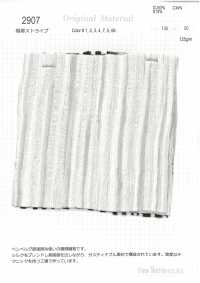 2907 Yoryu (Wrinkle Crepe) Stripe[Textile / Fabric] Fine Textiles Sub Photo