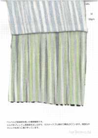 2907 Yoryu (Wrinkle Crepe) Stripe[Textile / Fabric] Fine Textiles Sub Photo