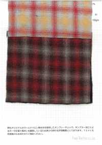 7236 Wool Gauze Ombre Check[Textile / Fabric] Fine Textiles Sub Photo
