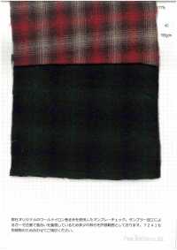 7236 Wool Gauze Ombre Check[Textile / Fabric] Fine Textiles Sub Photo