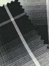 5-1430-1 Vintage Check Rayon Ombre[Textile / Fabric] HOKKOH Sub Photo