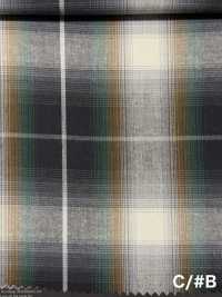 5-1430-1 Vintage Check Rayon Ombre[Textile / Fabric] HOKKOH Sub Photo