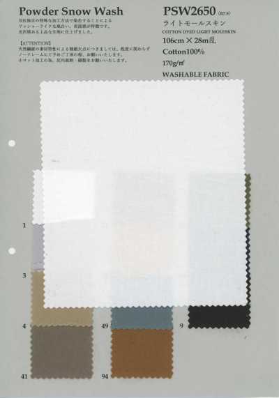 PSW2650 Light Moleskin