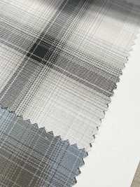 4SG023(3) Recycled Polyester Ombre Plaid[Textile / Fabric] Chambray Sub Photo