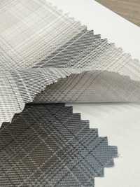 4SG023(3) Recycled Polyester Ombre Plaid[Textile / Fabric] Chambray Sub Photo