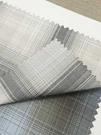 4SG023(3) Recycled Polyester Ombre Plaid[Textile / Fabric] Chambray Sub Photo