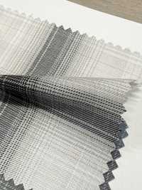 4SG023(3) Recycled Polyester Ombre Plaid[Textile / Fabric] Chambray Sub Photo