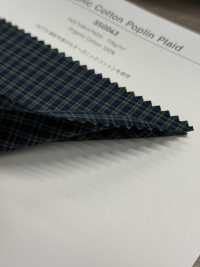 3SG043 Organic Cotton Poplin Plaid[Textile / Fabric] Chambray Sub Photo
