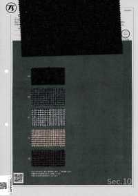1022659 1/16 Recycled Wool Milled Glen Check[Textile / Fabric] Takisada Additional Images