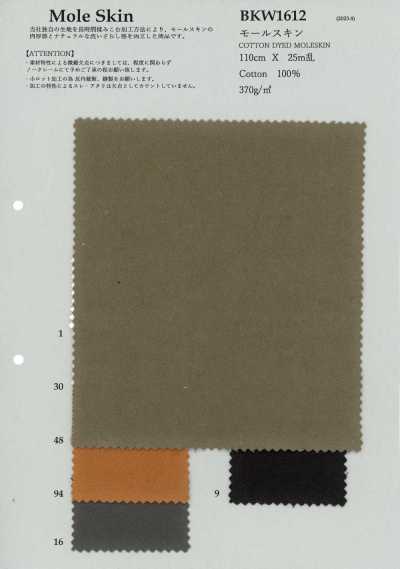 BKW1612 Moleskin