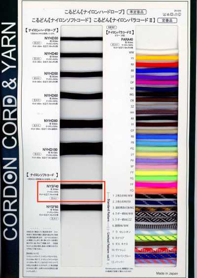Nylon Soft Cord 4MM With Core