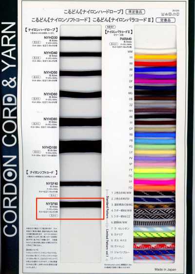 NYSF60 Nylon Soft Cord 6 Mm With Core