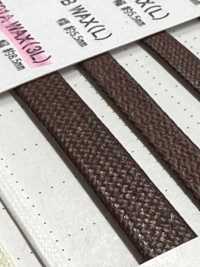 CCF01AWAX(3L) Cotton WAX Cord 8.5MM[Ribbon Tape Cord] Cordon Sub Photo