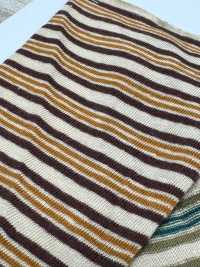 W-49681 Old Paper Horizontal Stripe[Textile / Fabric] Minami Additional Images
