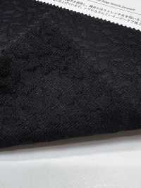 KKF7616-1 Fluffy Puckered Stretch Jacquard[Textile / Fabric] Uni Textile (Komon Kobo) Additional Images