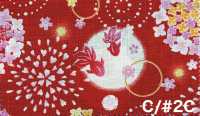AP65101 Ryoka Printed Dobby (Roll)[Textile / Fabric] COSMO TEXTILE Additional Images