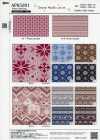 AP65201 Snowy Nordic Print, Fuzzy Loomstate (Roll)