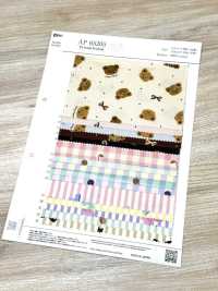 AP65205 Fairy Tale Print Oxford (Roll)[Textile / Fabric] COSMO TEXTILE Additional Images