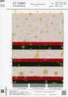 AP65802 Merry Christmas GOLD Print Loomstate (Roll)