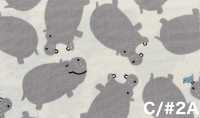 SP6513 Gyu Gyu Animal Print Oxford (Roll)[Textile / Fabric] COSMO TEXTILE Additional Images