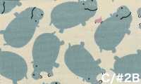 SP6513 Gyu Gyu Animal Print Oxford (Roll)[Textile / Fabric] COSMO TEXTILE Additional Images