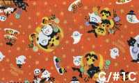 SP6515 HAPPY HALLOWEEN Print Loomstate (Roll)[Textile / Fabric] COSMO TEXTILE Additional Images