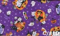 SP6515 HAPPY HALLOWEEN Print Loomstate (Roll)[Textile / Fabric] COSMO TEXTILE Additional Images