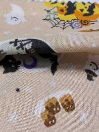 SP6515 HAPPY HALLOWEEN Print Loomstate (Roll)[Textile / Fabric] COSMO TEXTILE Additional Images